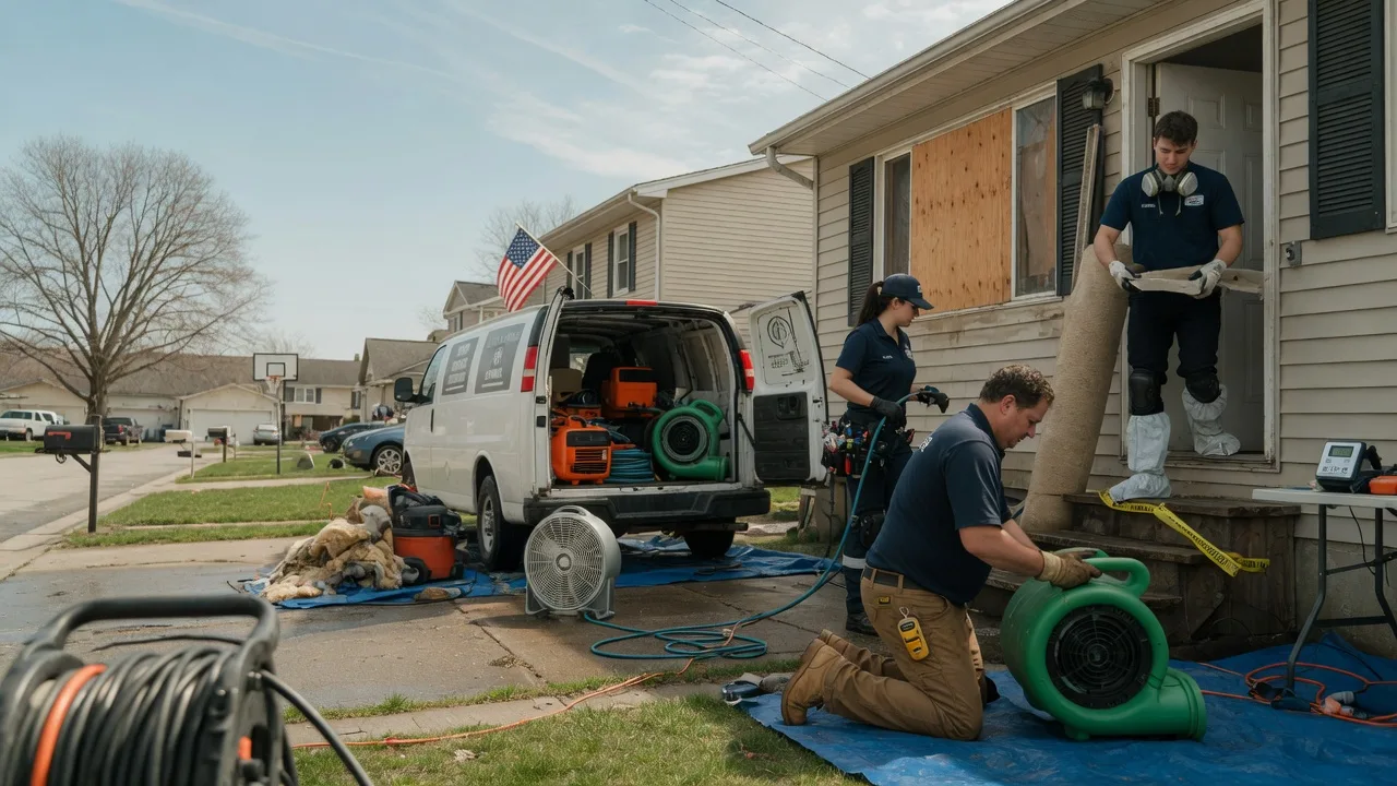 Water Damage Restoration in Petersburg, WV near me